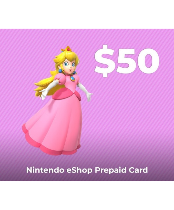 eShop Prepaid Card $50 CA Nintendo eShop Key 